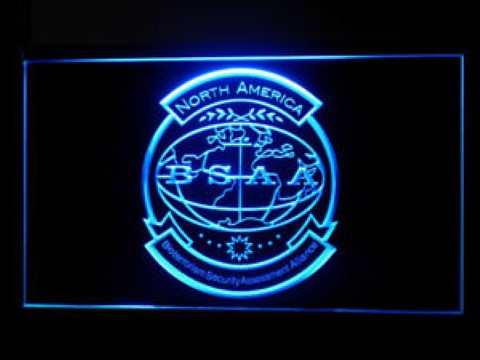 Resident Evil 5 Biohazard BSAA LED Neon Sign